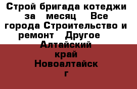 Строй.бригада котеджи за 1 месяц. - Все города Строительство и ремонт » Другое   . Алтайский край,Новоалтайск г.